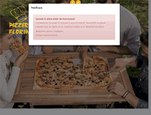 Tablet Screenshot of pizzeria-florina.ro